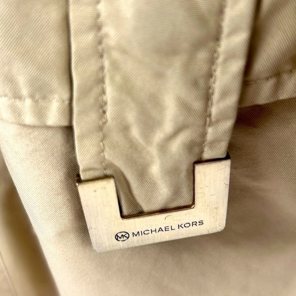 MICHAEL Michael Kors Utility/Anorak/Safari/Cargo Jacket 3/4 length Khaki size L - Picture 5 of 14